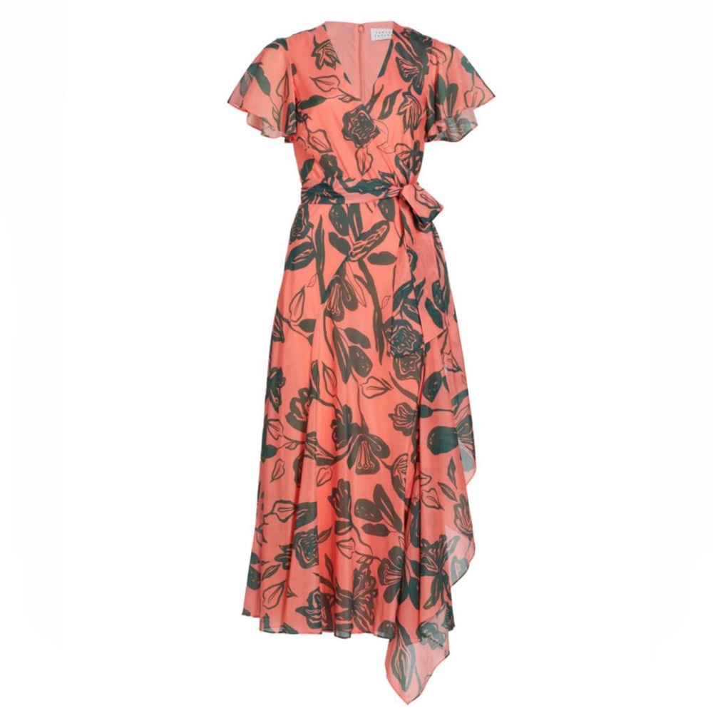 Tanya Taylor Women's Brie Silk-Blend Floral Maxi Dress - Picture 5 of 5